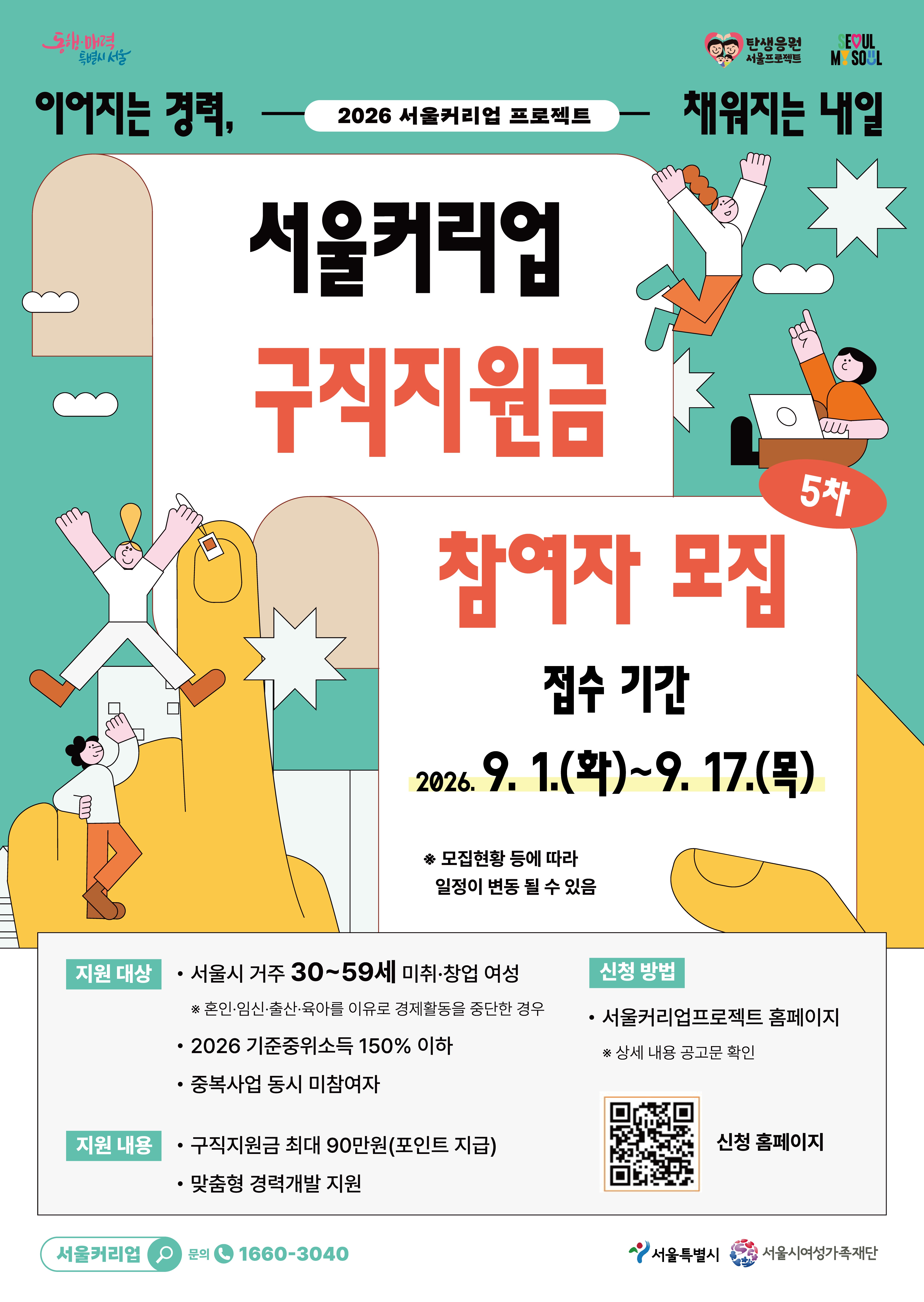 1. 포스터_구직지원금 5차모집
